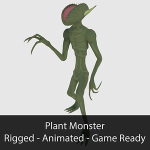 Plant Monster - Game Ready