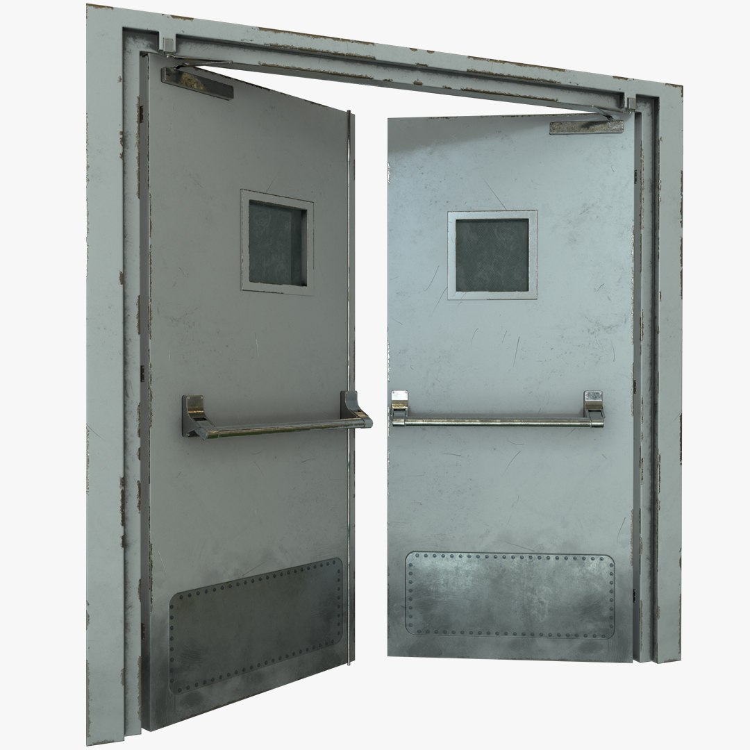 Hospital Doors 3D Model - TurboSquid 1398586