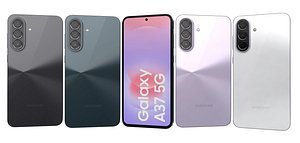 Samsung Galaxy A37 5G All Colors 3D model