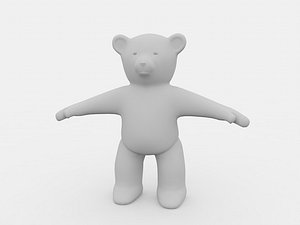 3d generic character cartoon model