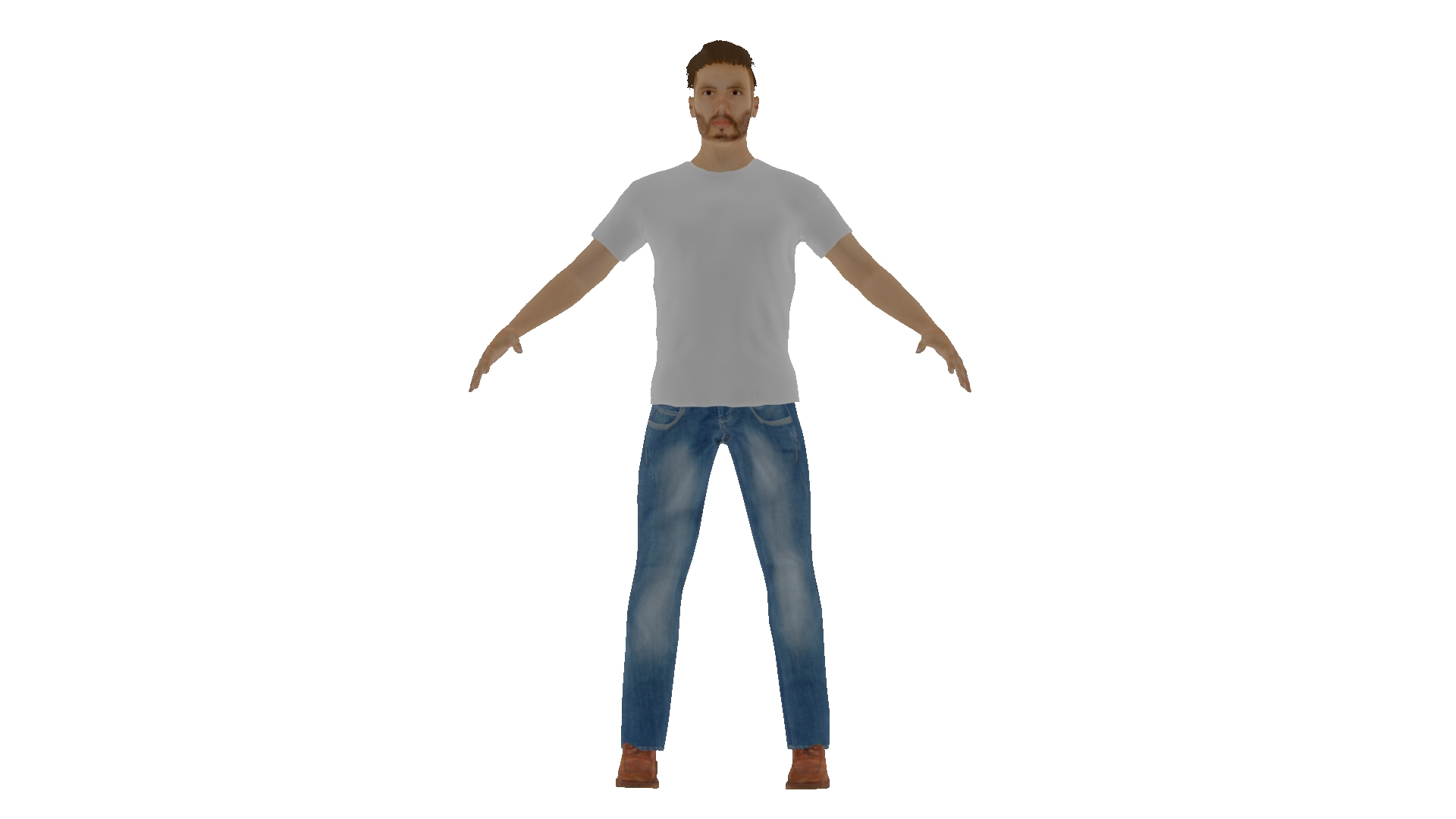 Brunette Good Looking Male Hero Character For Games Or Movie 3D Model -  TurboSquid 1746831