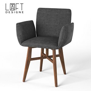 3d model chair loft designe
