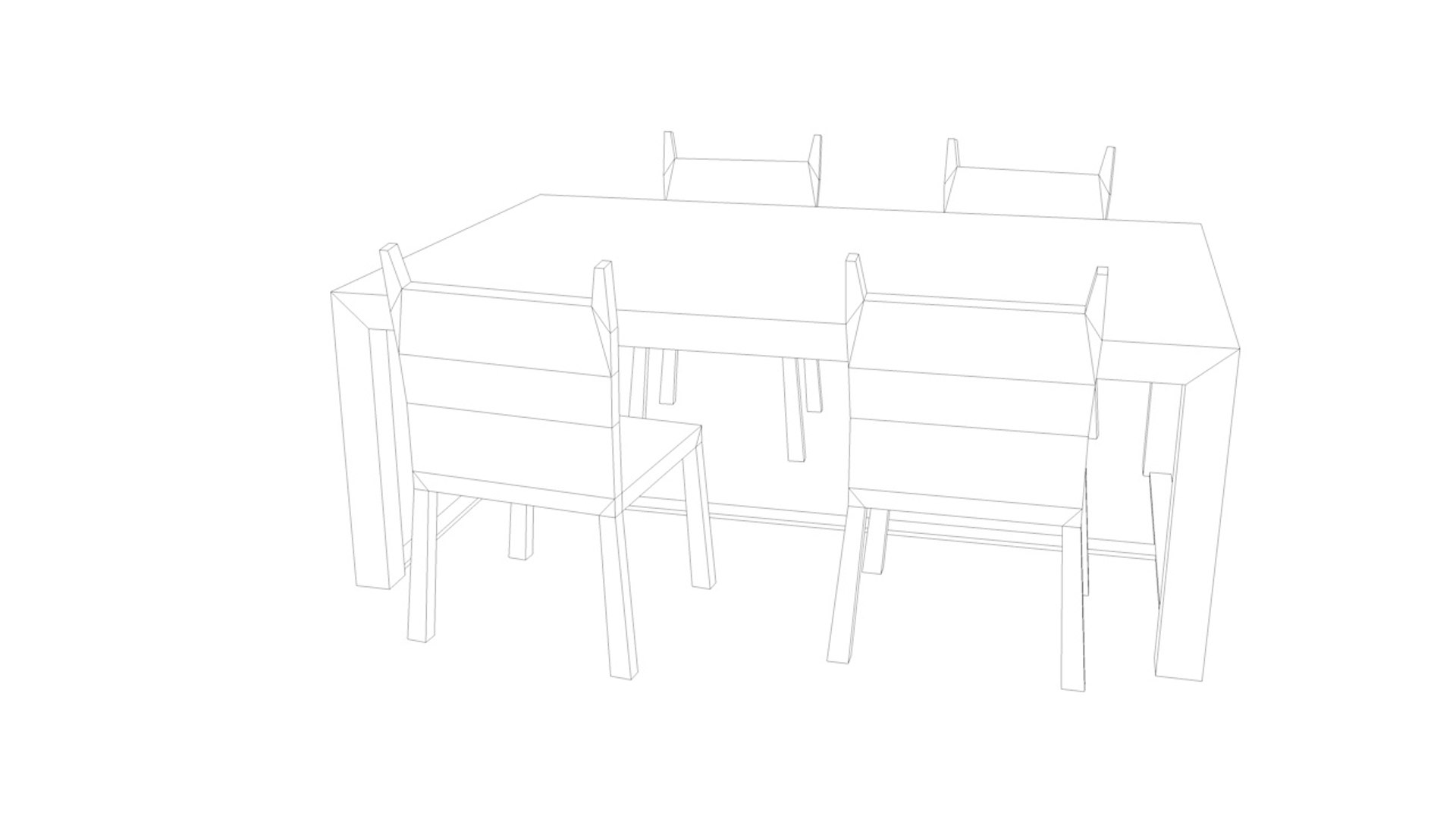 Small package of 11 different models. 3D https://p.turbosquid.com/ts-thumb/Tq/rkwdXJ/4Q/diningtablewfourchairswire2/jpg/1619163858/1920x1080/fit_q87/2d812549e625f9e170cd2b77aed57902ea547821/diningtablewfourchairswire2.jpg