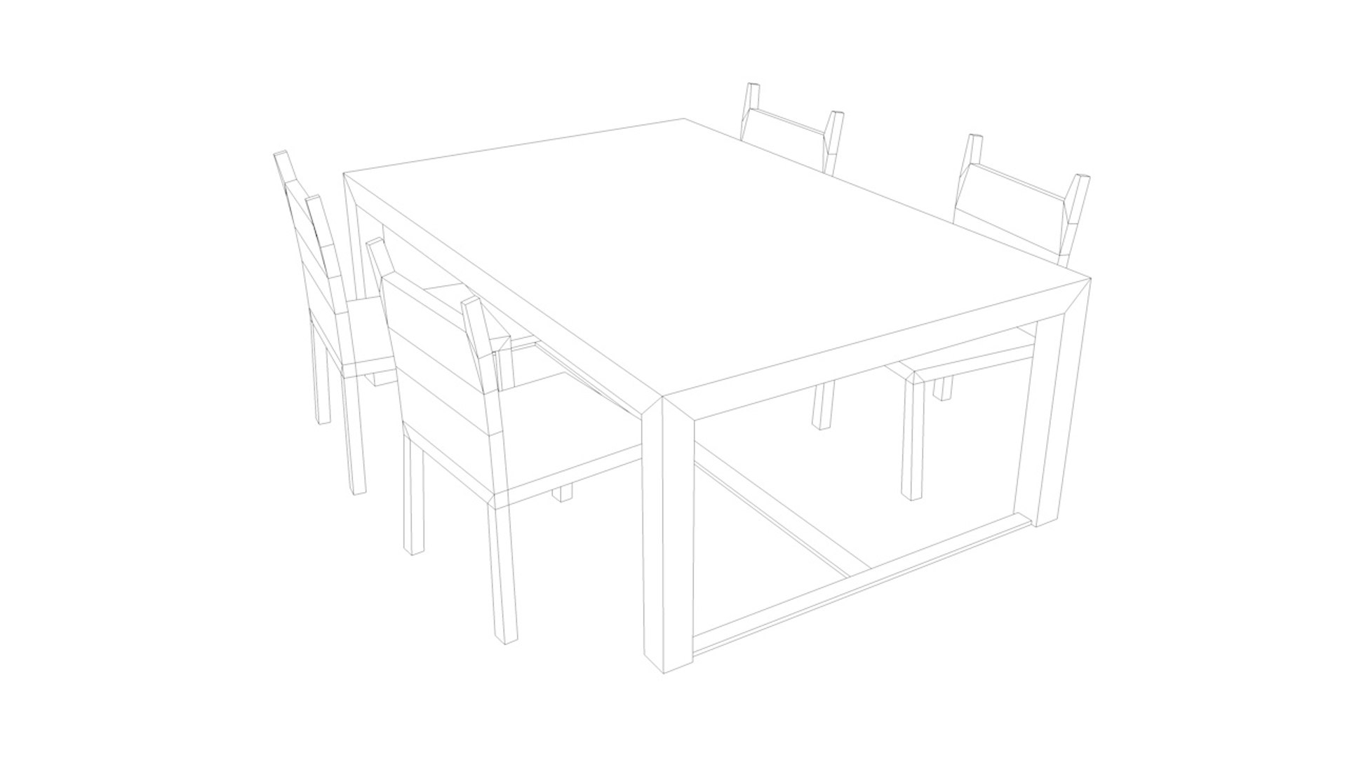 Small package of 11 different models. 3D https://p.turbosquid.com/ts-thumb/Tq/rkwdXJ/71/diningtablewfourchairswire/jpg/1619163858/1920x1080/fit_q87/9e9ec5120d7a99480e479150a3cf580eaf8f21ae/diningtablewfourchairswire.jpg