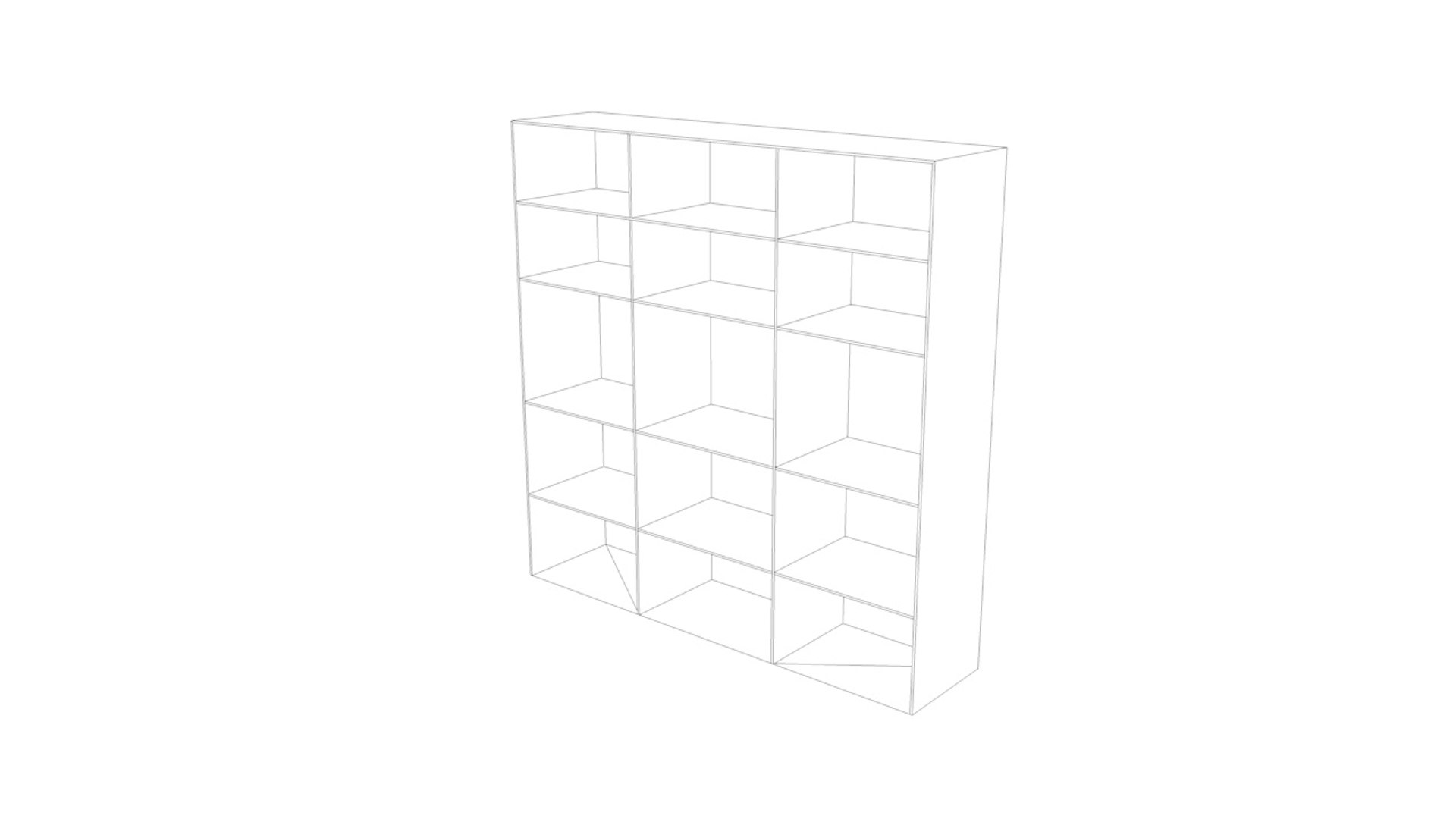 Small package of 11 different models. 3D https://p.turbosquid.com/ts-thumb/Tq/rkwdXJ/VT/bookshelfwire2/jpg/1619163884/1920x1080/fit_q87/f5e3443460f1a5a995520c91951c38040b29a45f/bookshelfwire2.jpg
