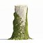 Collezione di ceppi di alberi muschiosi Vol 289-3dsmax-Blender