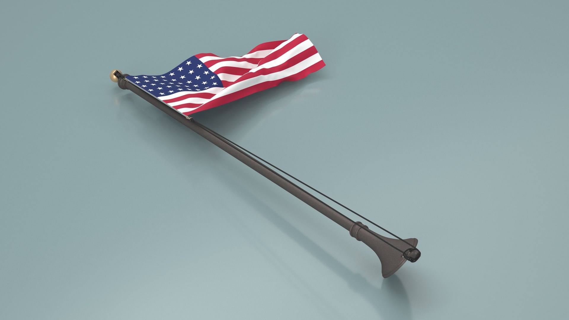 USA Flag on Wall Pole 3D https://p.turbosquid.com/ts-thumb/Tq/uS5tHU/ai/usaflagonwallpole3dmodel009/jpg/1712523386/1920x1080/fit_q87/b9056b3a1973069f42f89e17f6dc8db023a1e376/usaflagonwallpole3dmodel009.jpg