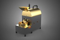 LUXURY GOLDEN COFFEE ROASTER ROASTING MACHINE MAKER COFFEESHOP
