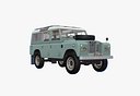 Realistic 1970s Land Rover Defender