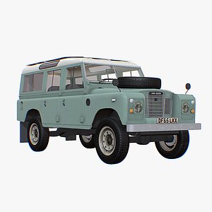 Realistic 1970s Land Rover Defender