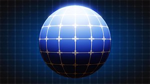 Procedural Sci-Fi Blueprint Grid Shader - Blender Material