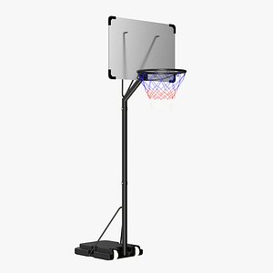 Realistic Portable Basketball Hoop