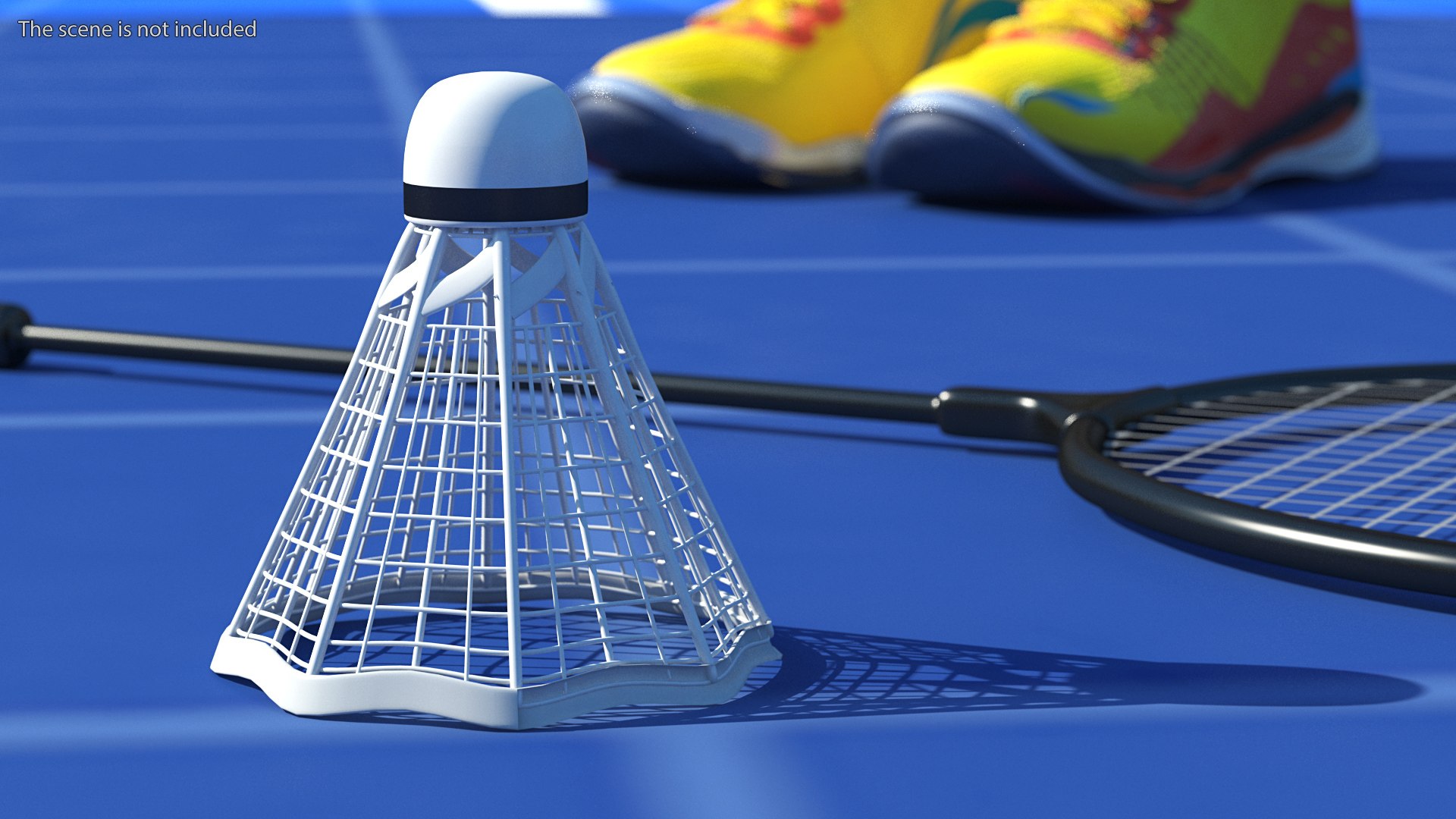 3D Asian Man with Badminton Racket T Pose - TurboSquid 1816803