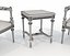 Classic European Style Coffee Table and Armchair 38