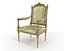 Classic European Style Coffee Table and Armchair 38