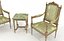 Classic European Style Coffee Table and Armchair 38