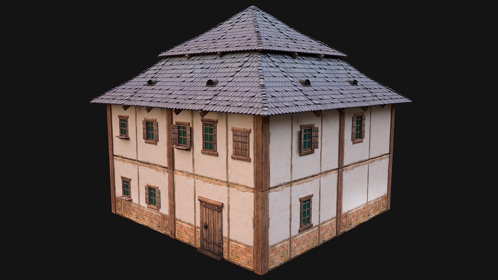 Medieval Two Storey House 3D https://p.turbosquid.com/ts-thumb/Tr/1iC5BL/Xj/storey1hosue6img4/png/1703160868/1920x1080/fit_q87/4d509ba91a6a5de2d045f6d6a4734fafc134d169/storey1hosue6img4.jpg