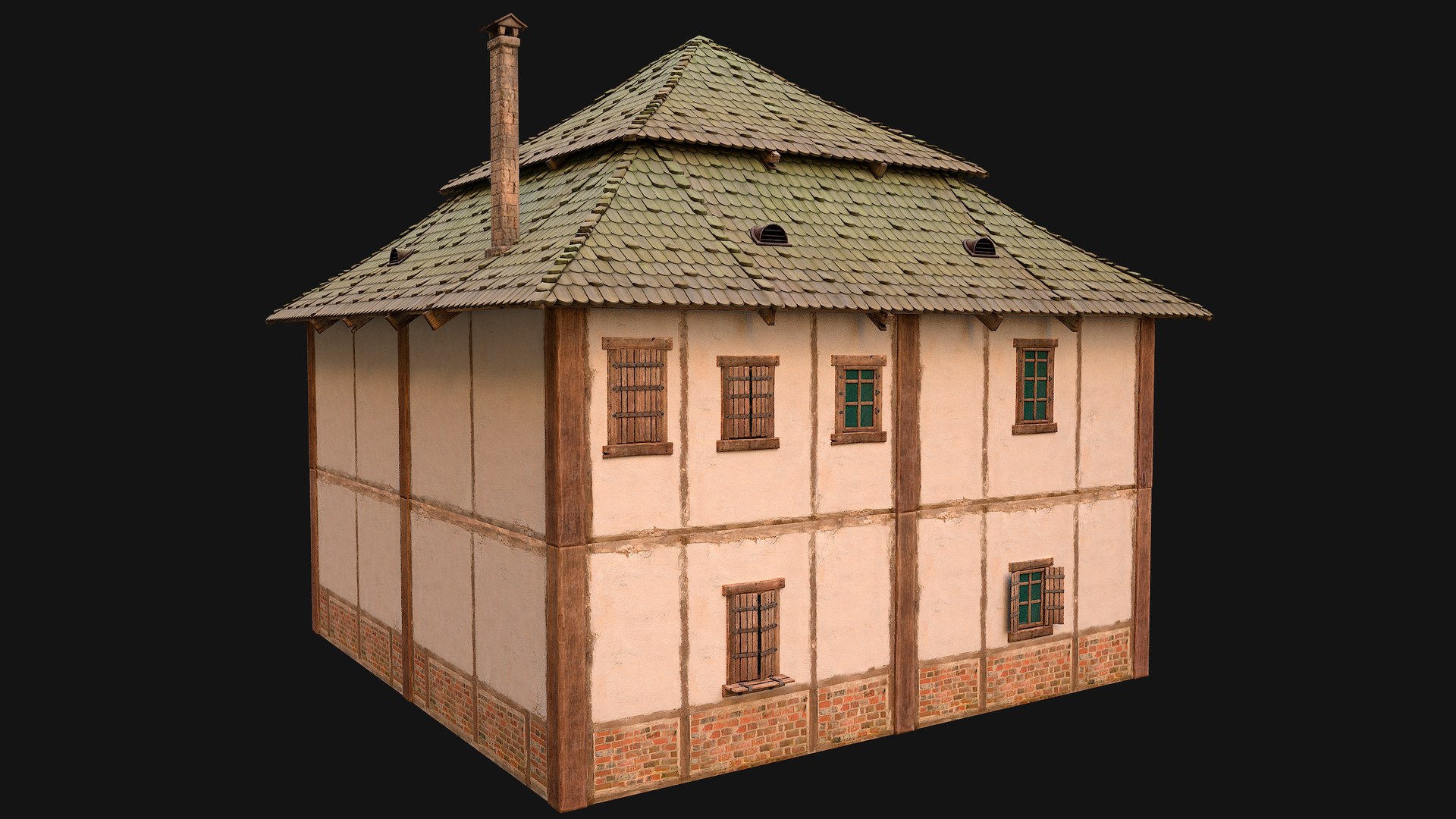 Medieval Two Storey House 3D https://p.turbosquid.com/ts-thumb/Tr/1iC5BL/cm/storey1hosue6img9/png/1703160942/1920x1080/fit_q87/5747e0ee78049461314472e36d062a9498544a6e/storey1hosue6img9.jpg