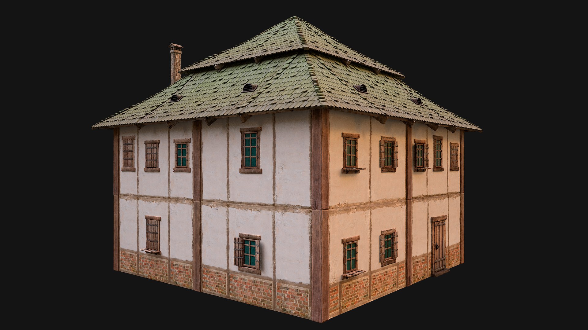 Medieval Two Storey House 3D https://p.turbosquid.com/ts-thumb/Tr/1iC5BL/se/storey1hosue6img7/png/1703160913/1920x1080/fit_q87/17768459e48a1bd89a435c5ed412b93683053b24/storey1hosue6img7.jpg