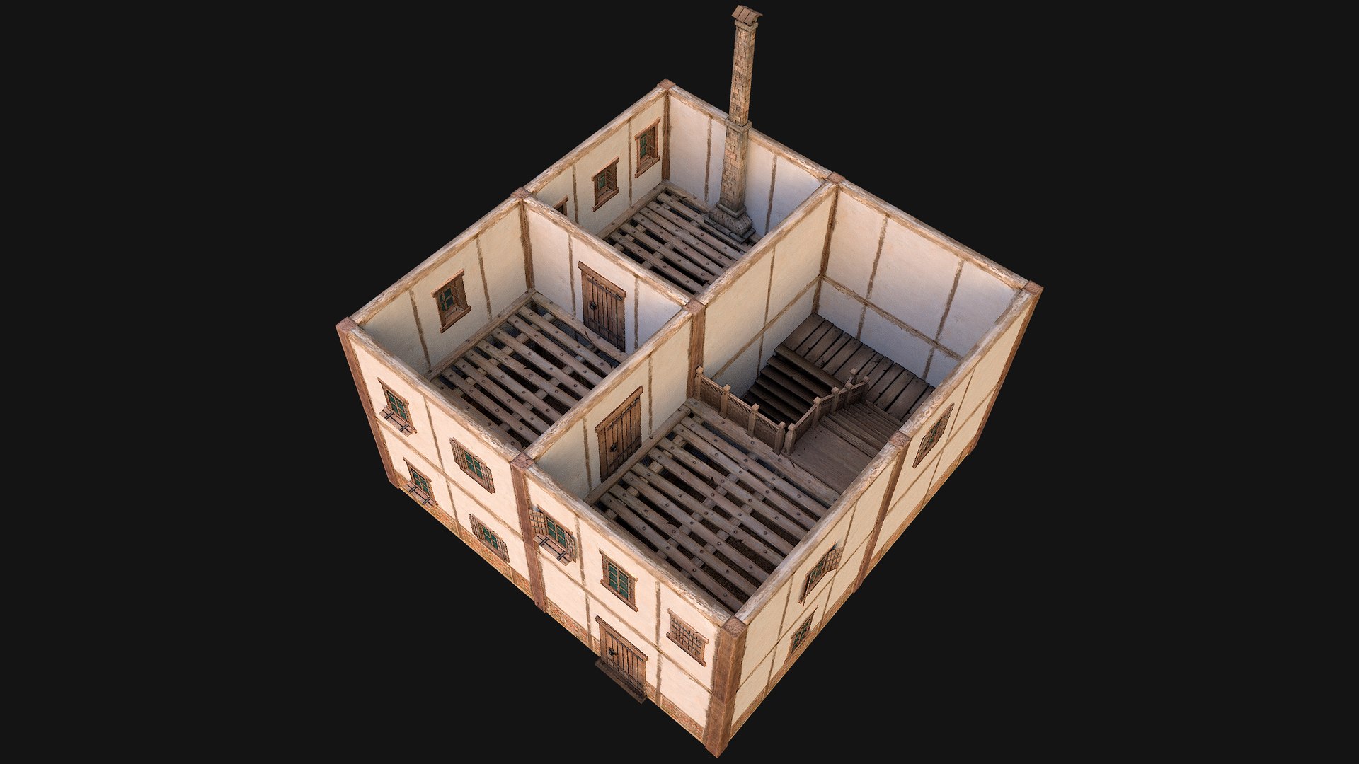 Medieval Two Storey House 3D https://p.turbosquid.com/ts-thumb/Tr/1iC5BL/xe/storey1hosue6img20/png/1703161194/1920x1080/fit_q87/d24950402dcdd1aa6af9e0b0e6de877c34acc387/storey1hosue6img20.jpg