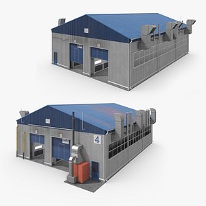 Machine Production Facility UralSpetsTrans Rigged