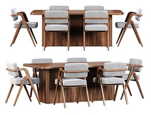 Oliva Furniture Office Set V11 3D model