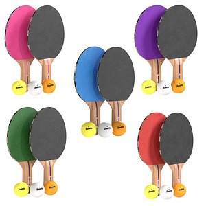 3D model Table tennis paddle collectoin