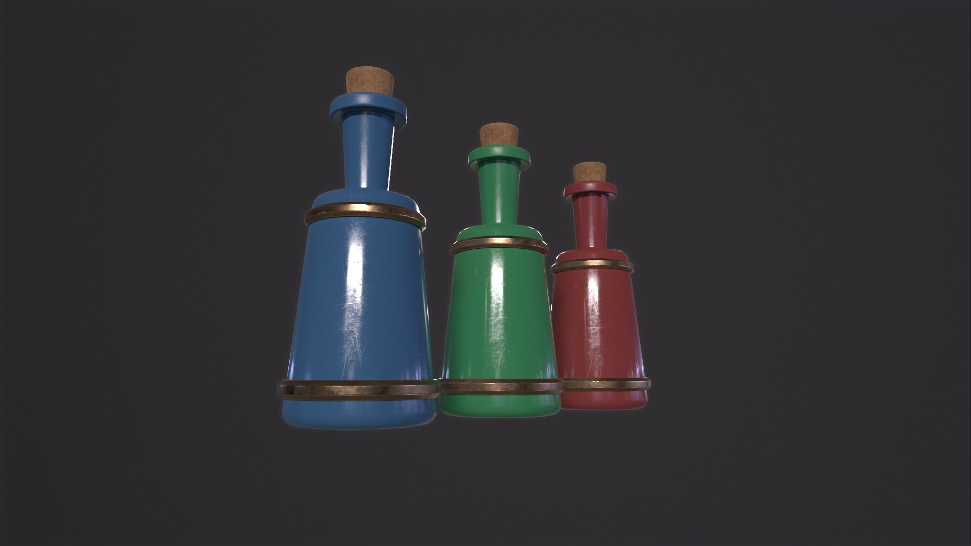 Small Potion Vial 3D Model - TurboSquid 2114762
