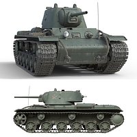 Kliment Voroshilov Tank KV1