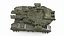 Sci Fi Heavy Tank Green