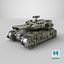 Sci Fi Heavy Tank Green