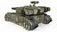 Sci Fi Heavy Tank Green