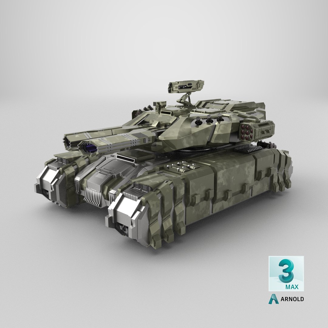 Sci Fi Heavy Tank Green model https://p.turbosquid.com/ts-thumb/Tr/E0l5Ov/ar/stemcell_max_arnold_render/png/1731681241/1920x1080/fit_q87/fbd7e4e8bd6192592706f9e4d8252b0f5a28575d/stemcell_max_arnold_render.jpg