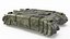Sci Fi Heavy Tank Green