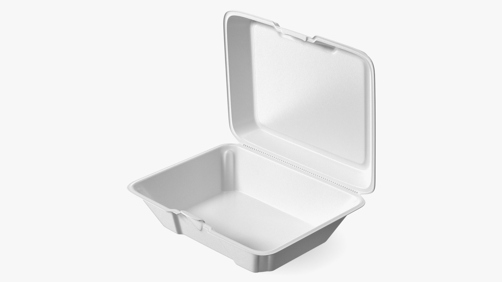 Disposable Food Tray Rigged for Maya 3D model preview