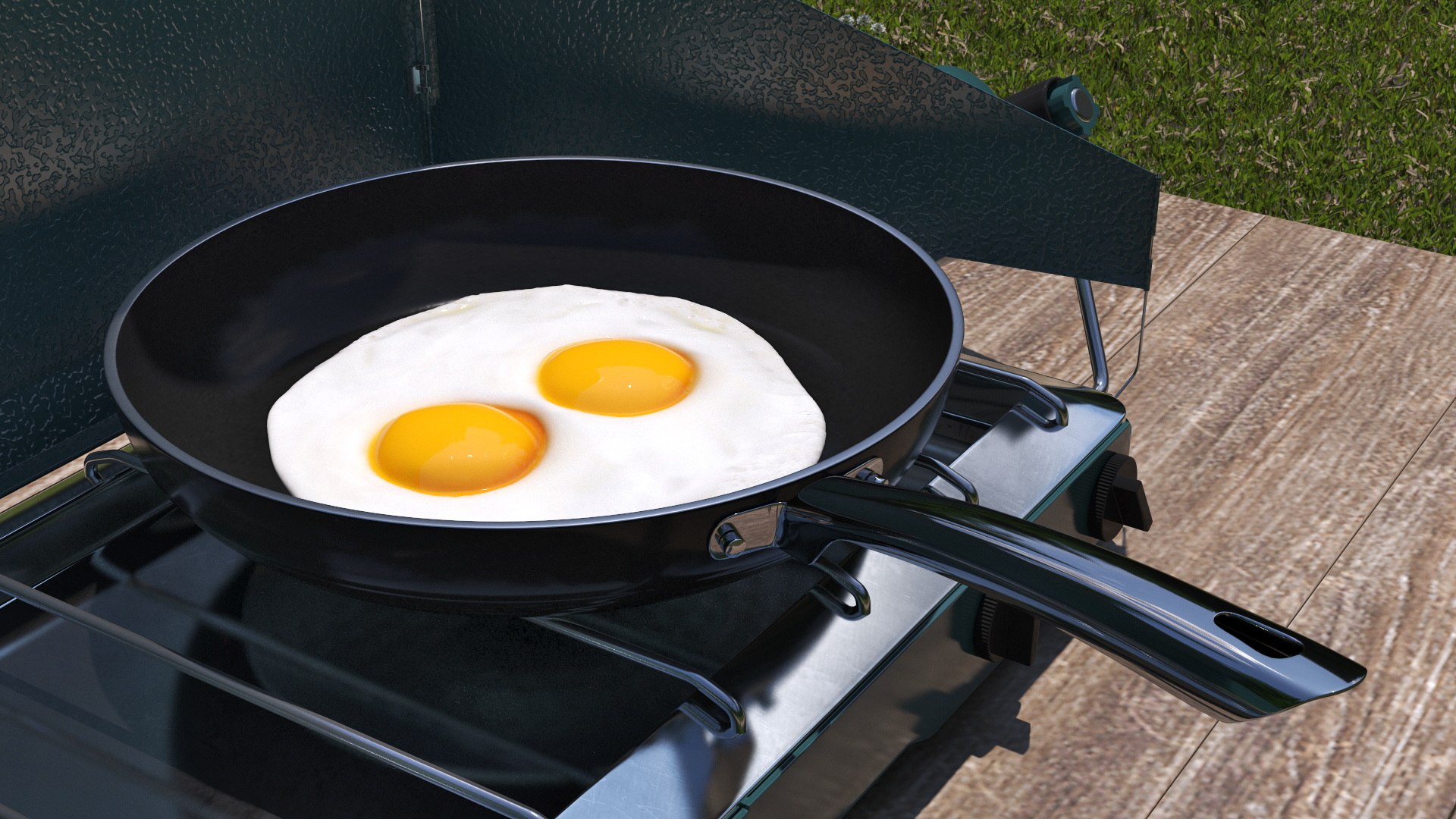 3D Camping Stove with Fried Eggs https://p.turbosquid.com/ts-thumb/Tr/FfLZNi/yA/campingstovewithfriedeggsvray3dmodel008/jpg/1694108634/1920x1080/fit_q87/f987110419a87a47f4ee7139c433dd30aab7d381/campingstovewithfriedeggsvray3dmodel008.jpg