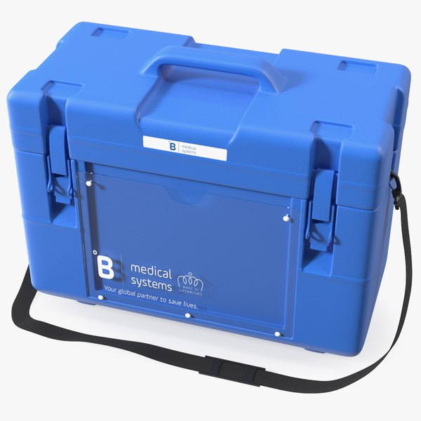 3D model Vaccine Transport Box Blue - TurboSquid 1827185