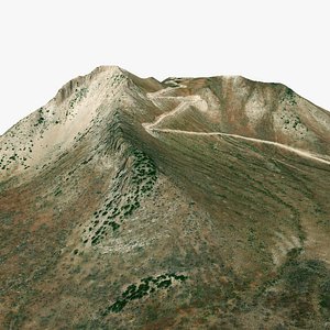 3D Mount East Butte Bingham County State of Idaho United States