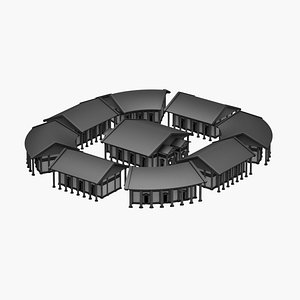 Greek State Building 22 3D model
