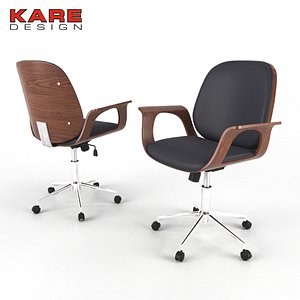 3d max office chair kare