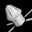 NASAs Lunar Gateway with Orion Docked Left