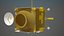 NASAs Lunar Gateway with Orion Docked Left