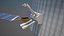 NASAs Lunar Gateway with Orion Docked Left