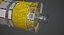 NASAs Lunar Gateway with Orion Docked Left