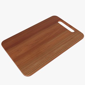 Wooden Chopping Board 3D