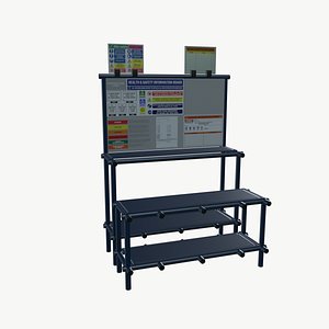 Armature Display Table 3D model