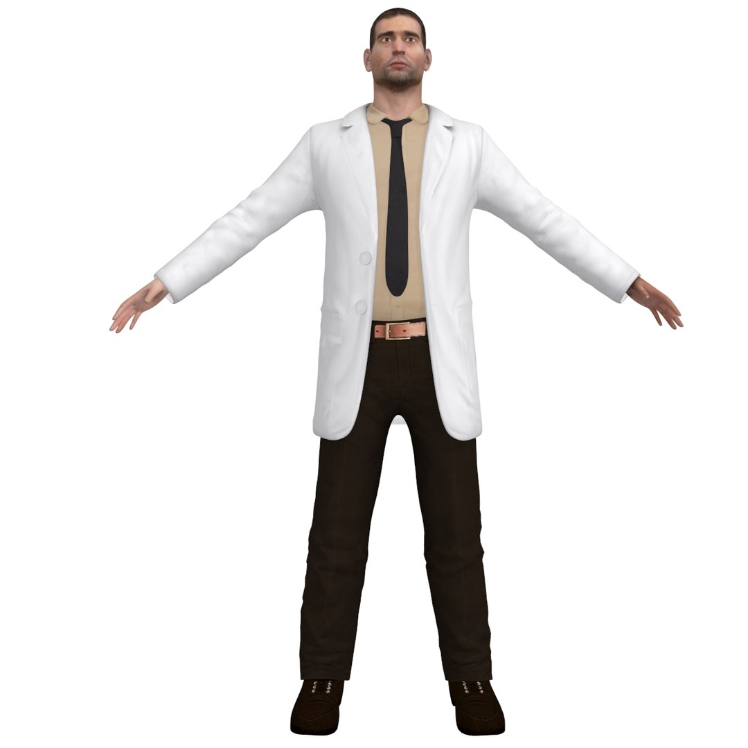 3d Doctor Games Model