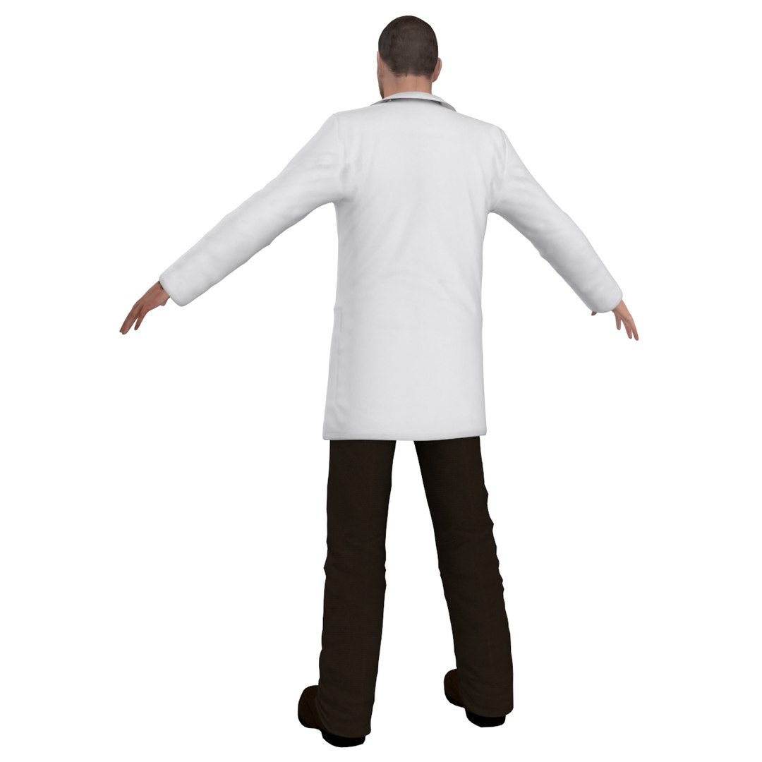 3d Doctor Games Model