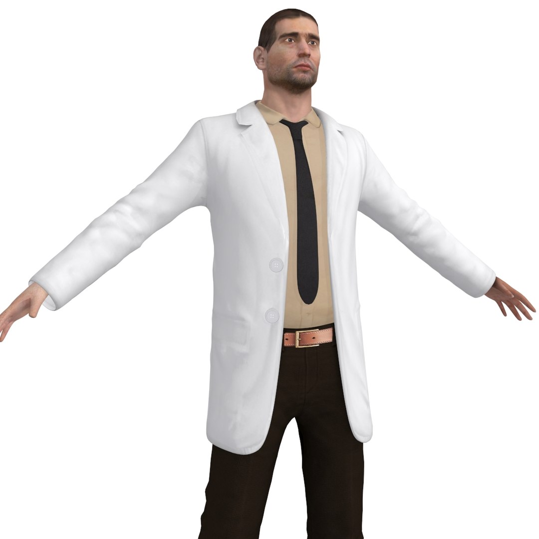 3d Doctor Games Model