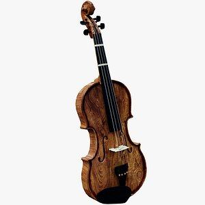 violin 3d 3ds